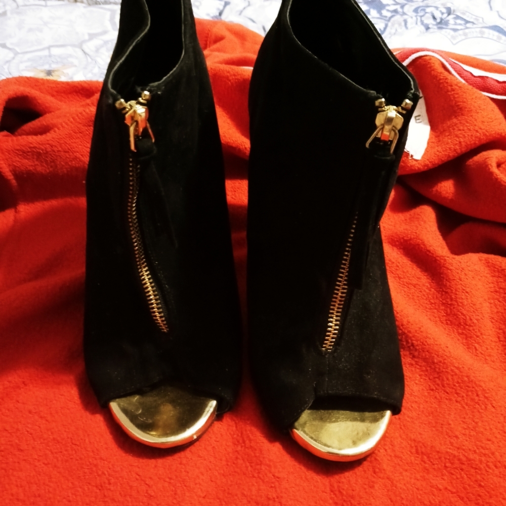 Black booties